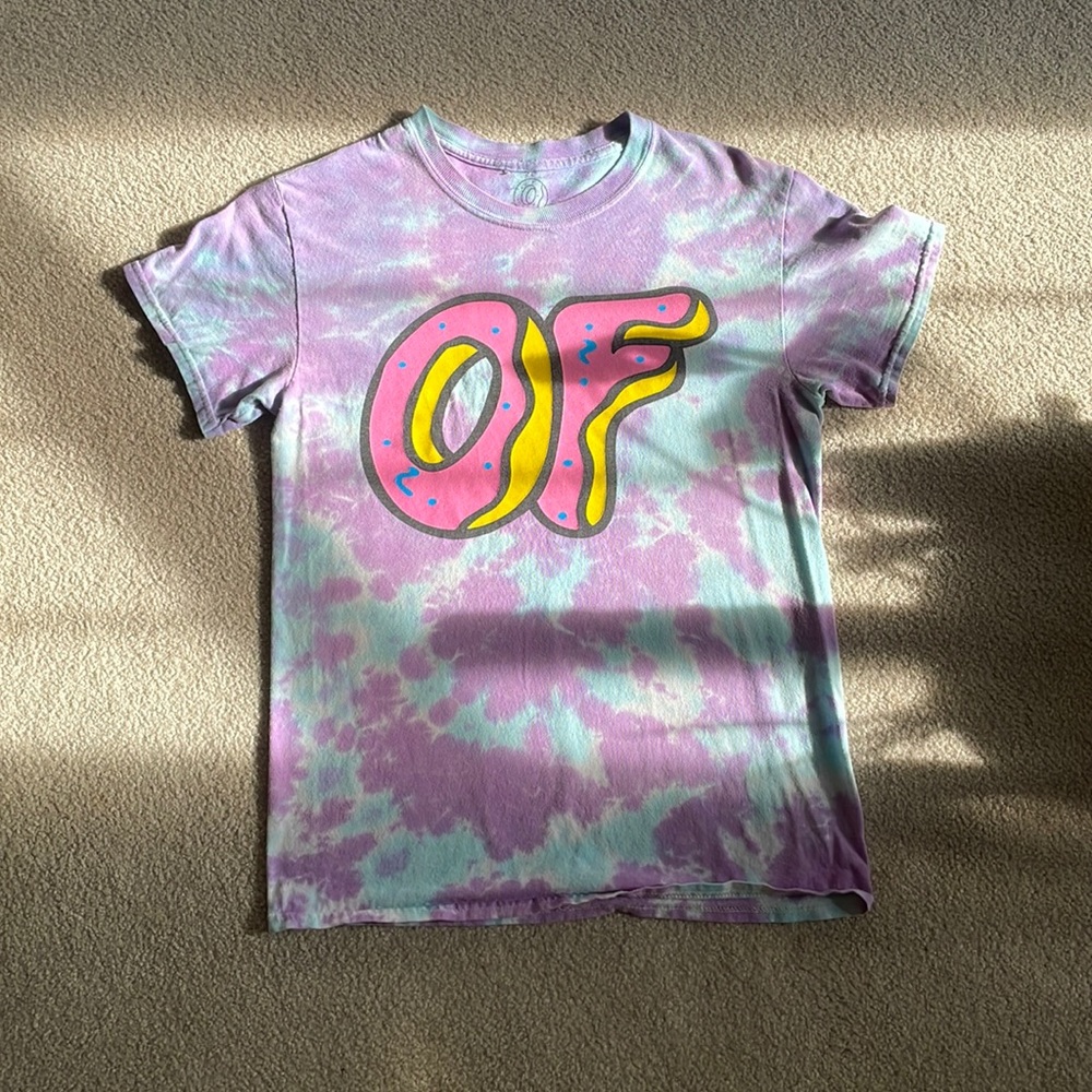 Tie-dye odd future shirt
